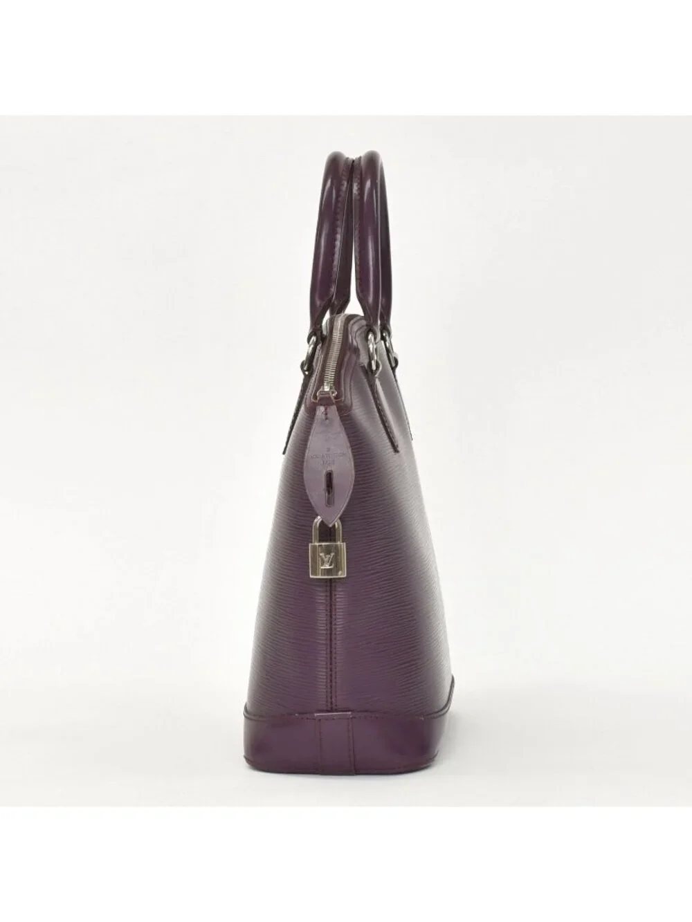 Louis Vuitton Purple Cassis Epi Lockit Handbag